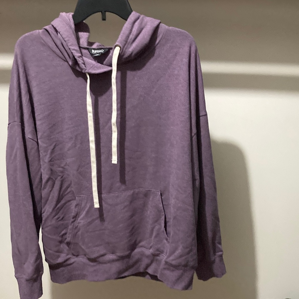 Buffalo David Bitton Purple Hoodie